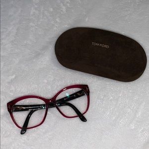 Tom Ford TF 5435 Fuschia Pink Glasses Frame
